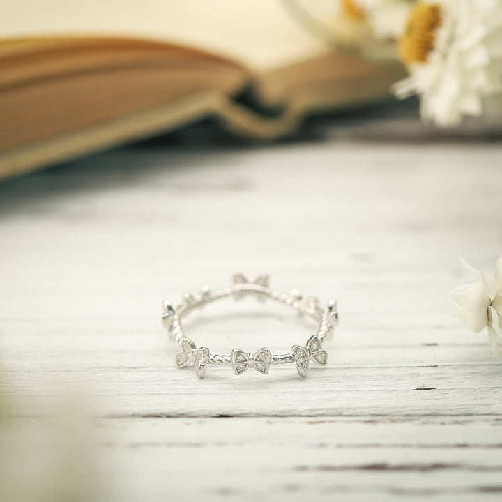 Butterfly Cubic Zirconia Ring