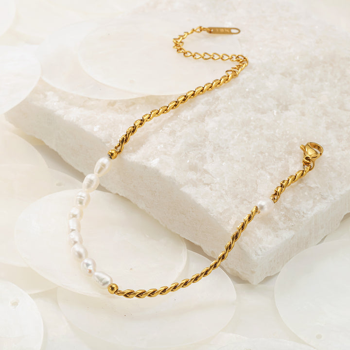 Pearl Thin Anklet