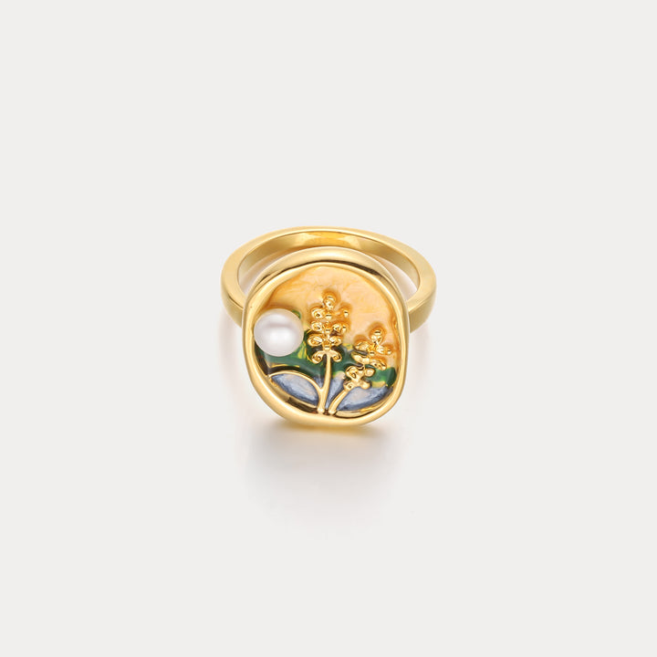 Selenichast Country Cornfield Ring