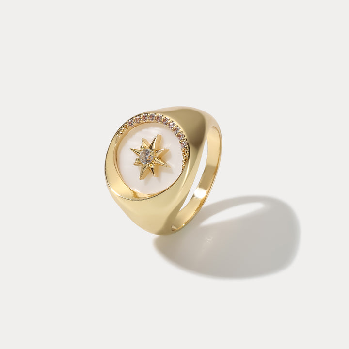 Selenichast Star Diamond Ring
