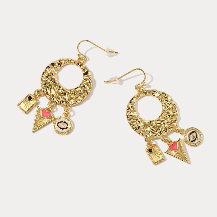 Assorted Shape Hollow Earrings