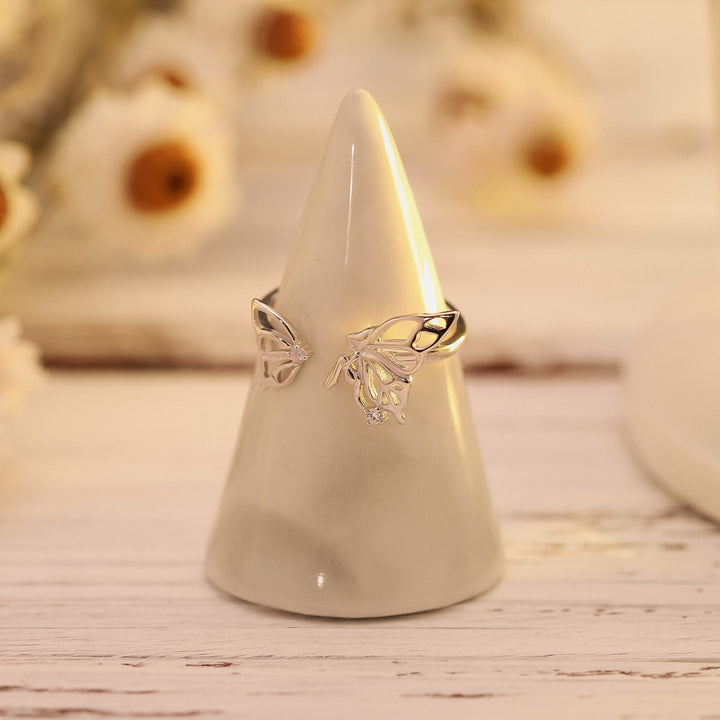 Butterfly Fairy Engagement Ring