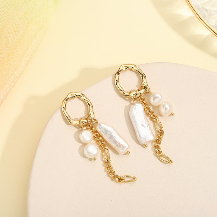 Freshwater Pearl Dangle Earrings
