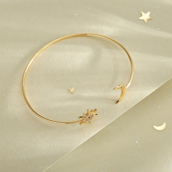 Star Moon Myth Sparkly Bangle