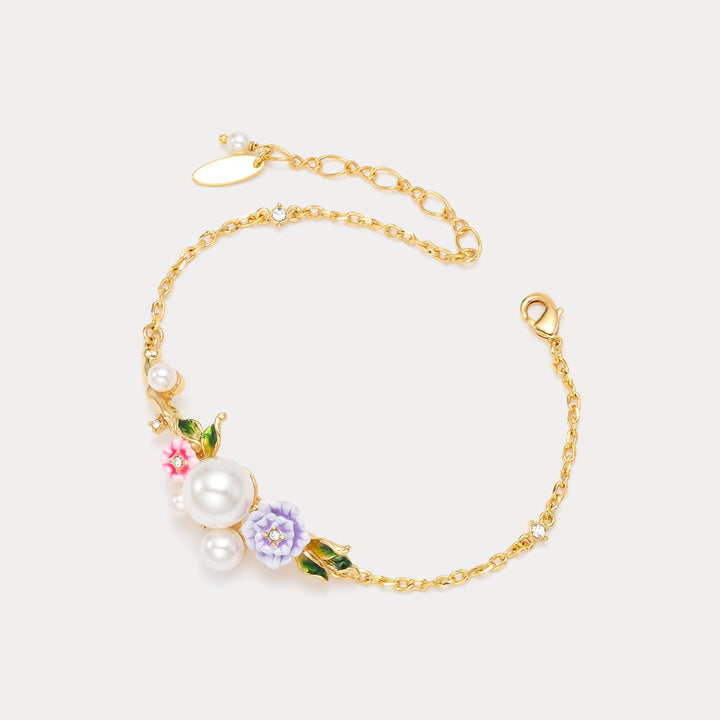 Wild Rose Thin Bracelet