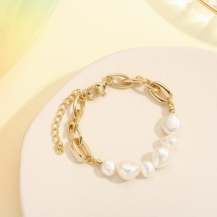 Baroque Pearl Dainty Bracelet