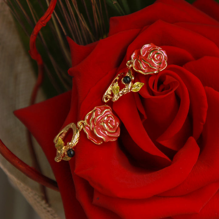 Rose Earrings