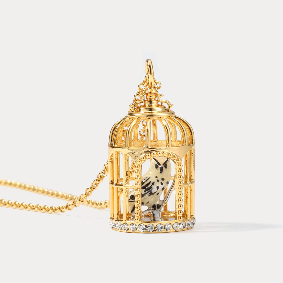 Selenichast Owl Necklace