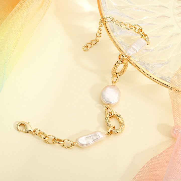 Pearl Hollow Stylish Bracelet