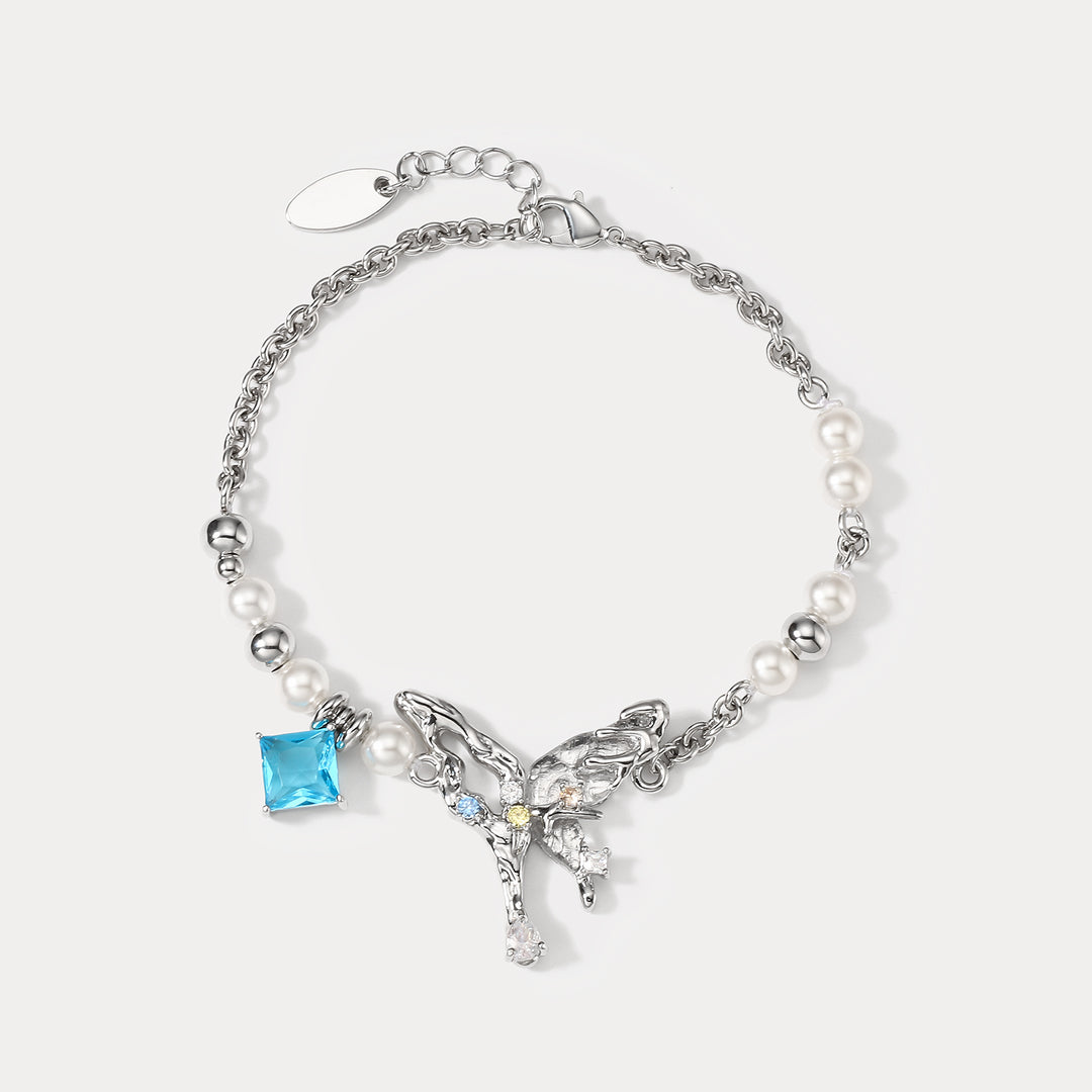 Selenichast Melting Aurora Butterfly Bracelet