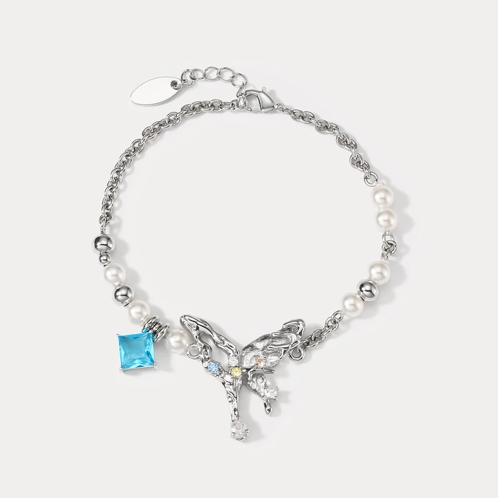 Selenichast Melting Aurora Butterfly Bracelet