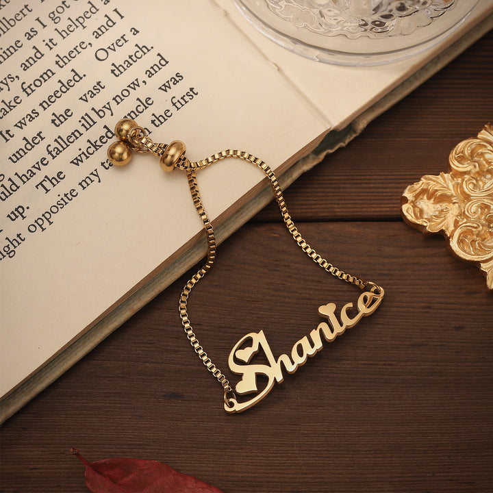 Customized Name Tennis Bracelet