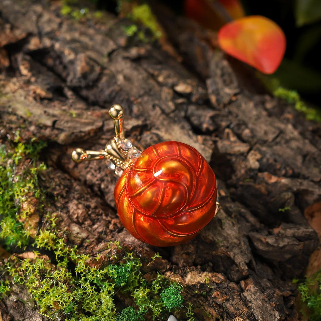 Snail Enamel Animal Brooch