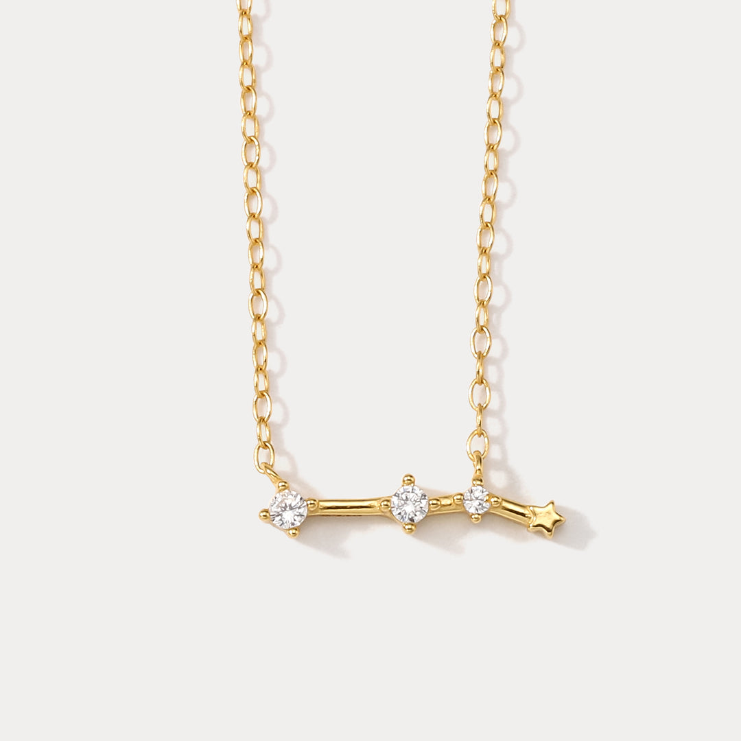 Selenichast Constellation Silver Necklace - Aries