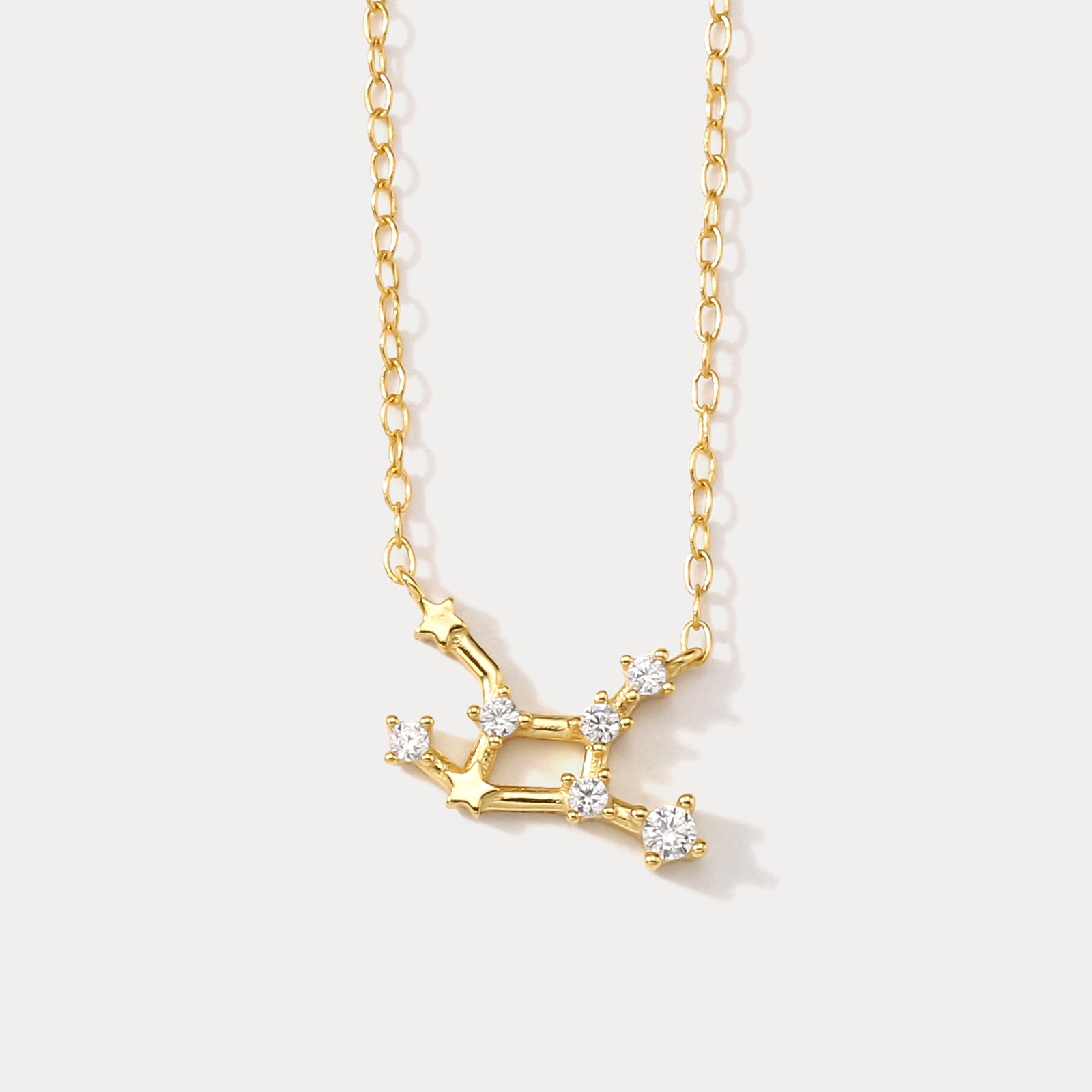 Selenichast Constellation Silver Necklace - Virgo