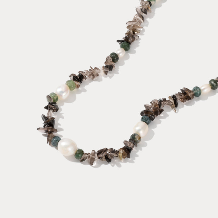 Boho Pearl Nature Necklace