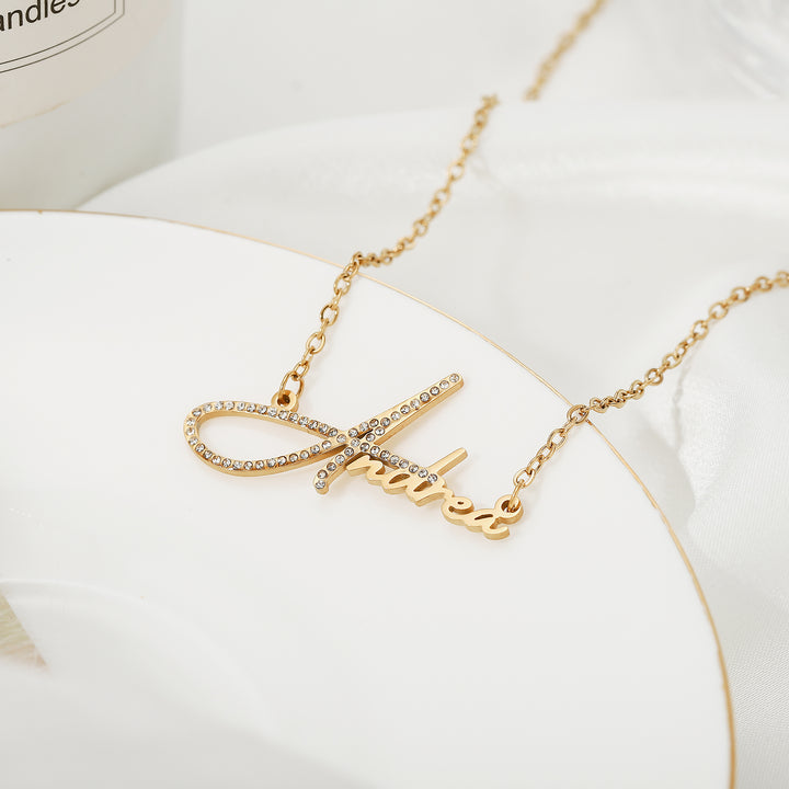 Personalized Name Statement Necklace