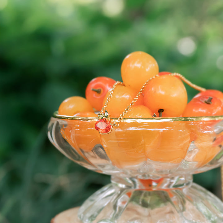 Fruit Party Orange Necklace Set