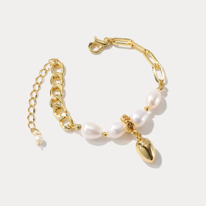 Freshwater Pearl Chain Bracelet