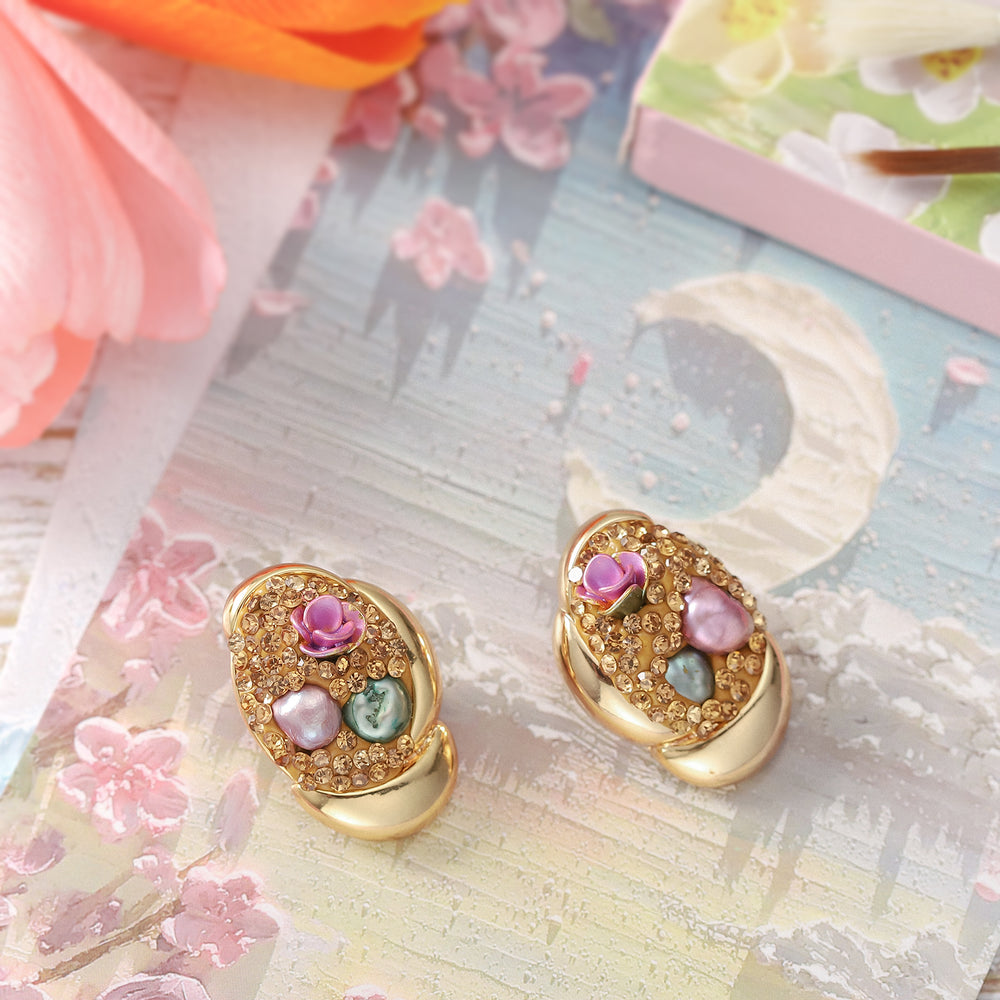 Multi Colored Earrings