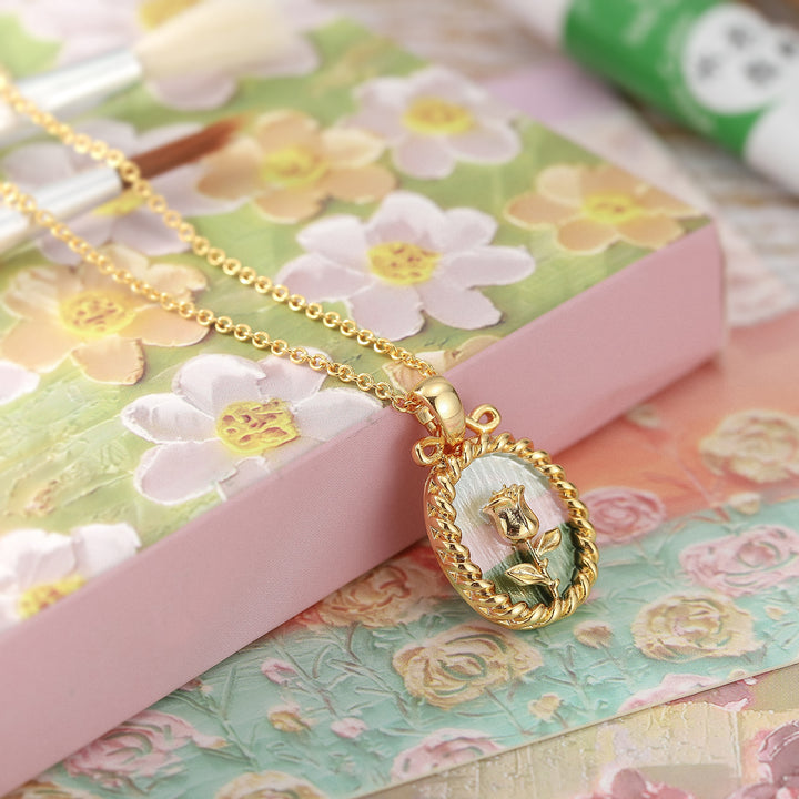 Wild Rose Stylish Necklace