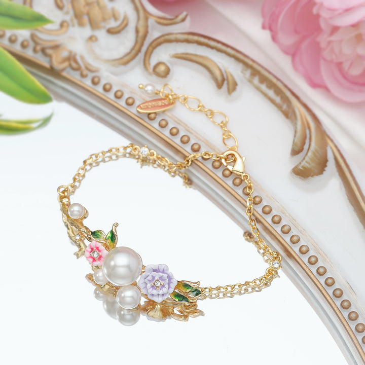 Wild Rose Gold Chain Bracelet