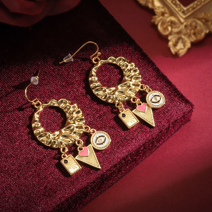 Evil Eye Hoop Earrings Jewelry