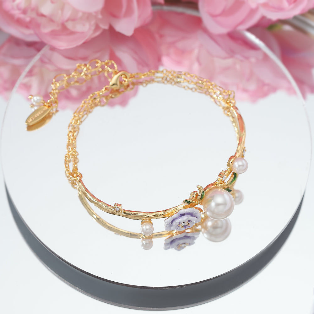 Wild Rose Freshwater Pearl Bracelet
