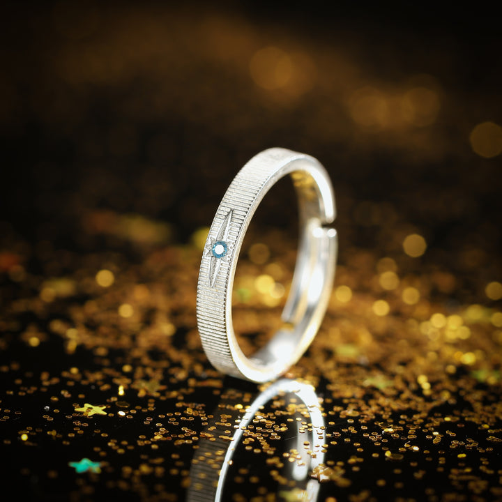 Starry Sky Blue Summer Ring