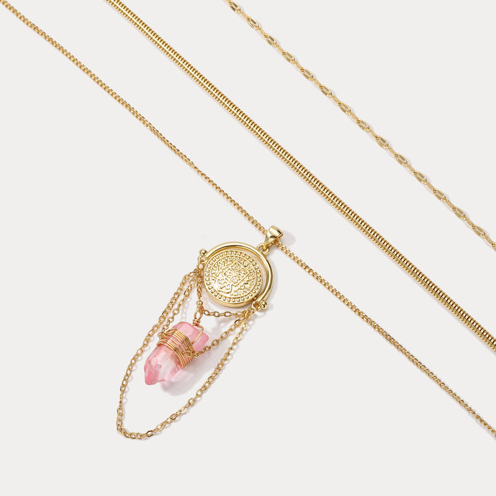 Gemstone Layer Women Necklace
