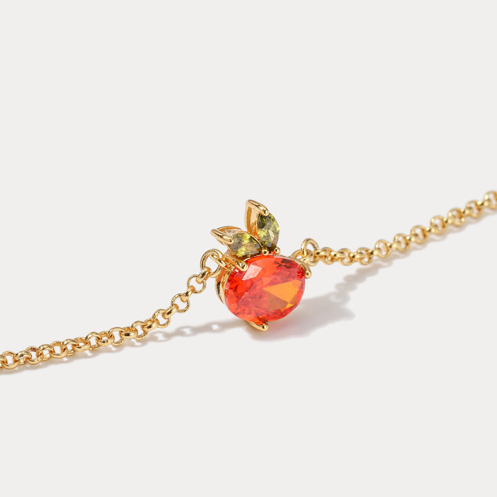 Orange Fashion Necklace