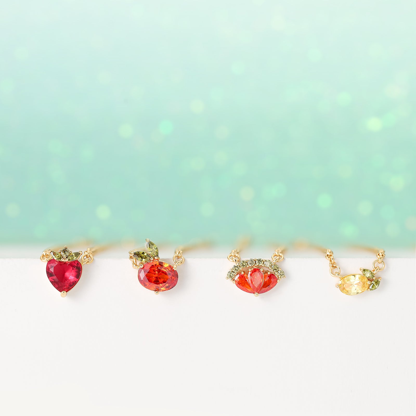 Strawberry Necklace Set