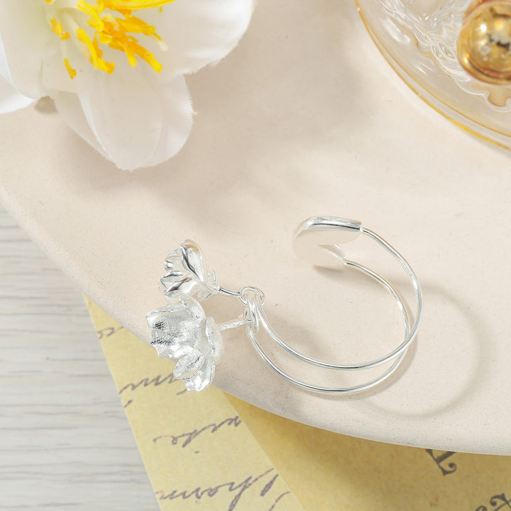 Jasmine Pin Ring Wedding Rings for Women
