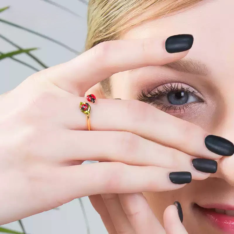 Ladybug Ring