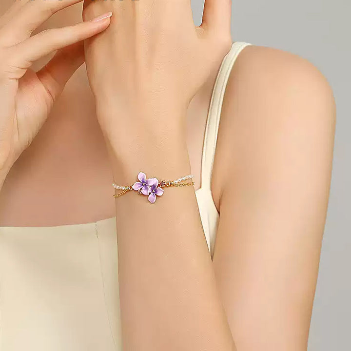 Selenichast Early Lilac Pearl Bracelet