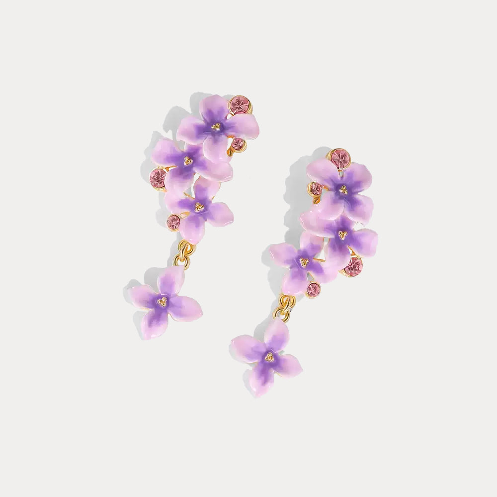 Selenichast Early Lilac Earrings