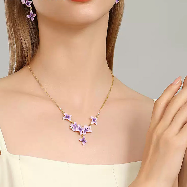 Selenichast Early Lilac Necklace