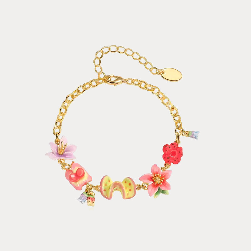 Selenichast Tropical Flower Bracelet