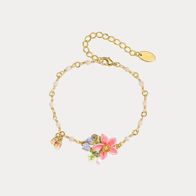 Selenichast Tropical Flower Bracelet