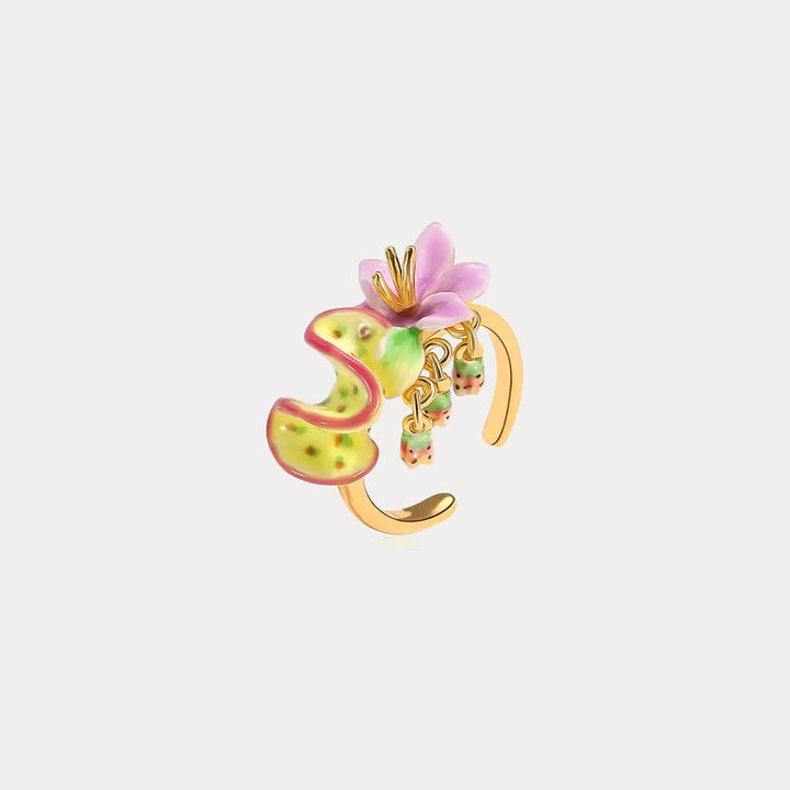 Selenichast Tropical Flower Ring