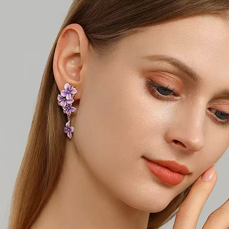 Selenichast Early Lilac Earrings