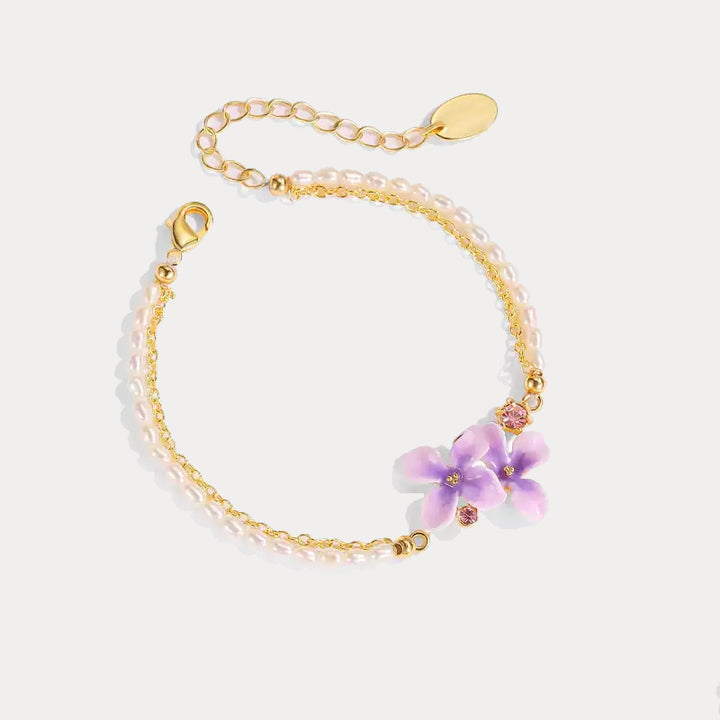 Selenichast Early Lilac Pearl Bracelet