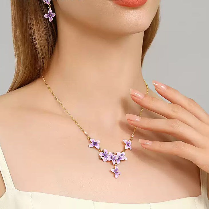 Selenichast Early Lilac Necklace
