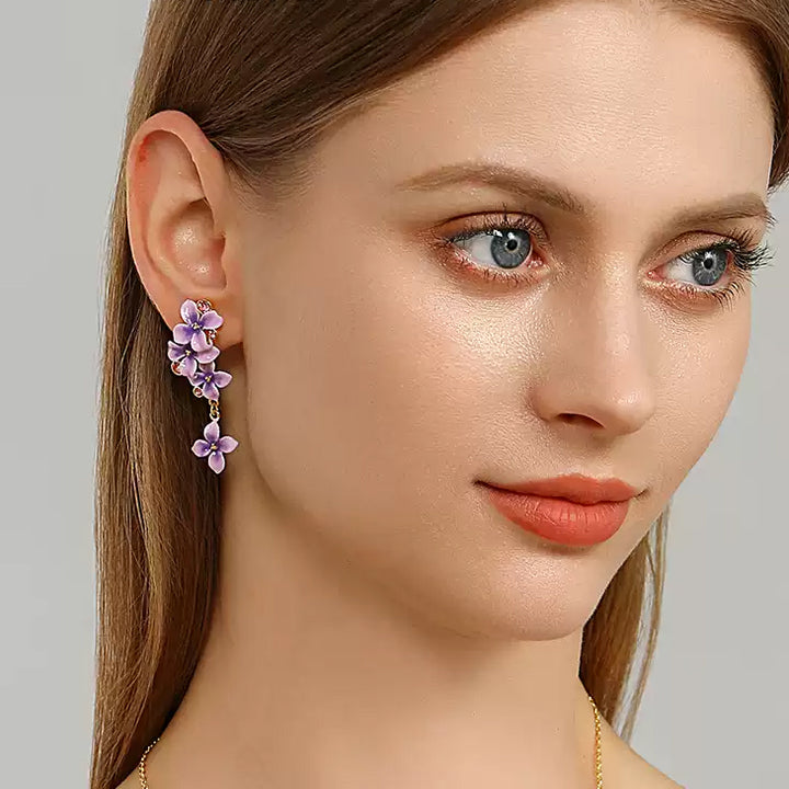 Selenichast Early Lilac Earrings