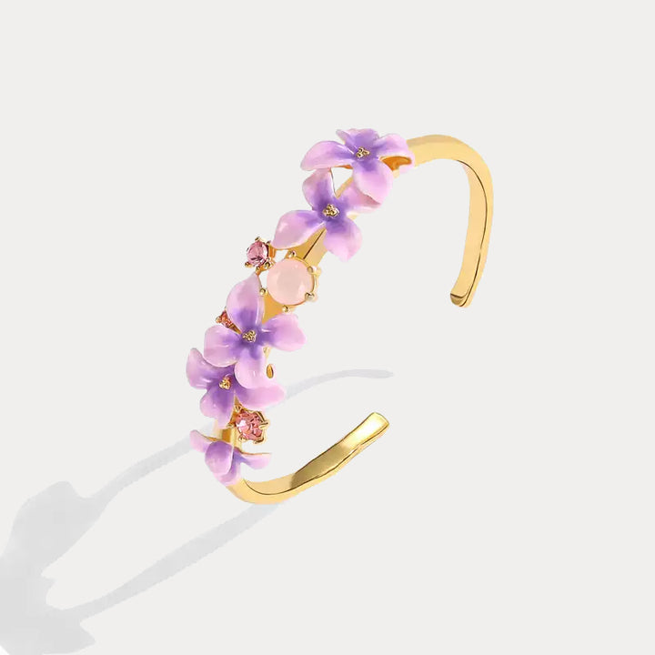 Selenichast Early Lilac Pink Crystal Bracelet
