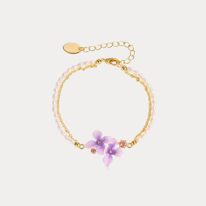 Selenichast Early Lilac Pearl Bracelet