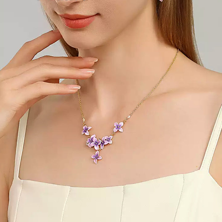 Selenichast Early Lilac Necklace