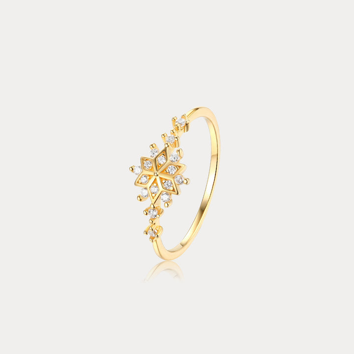 Selenichast Snowflake Diamond Ring