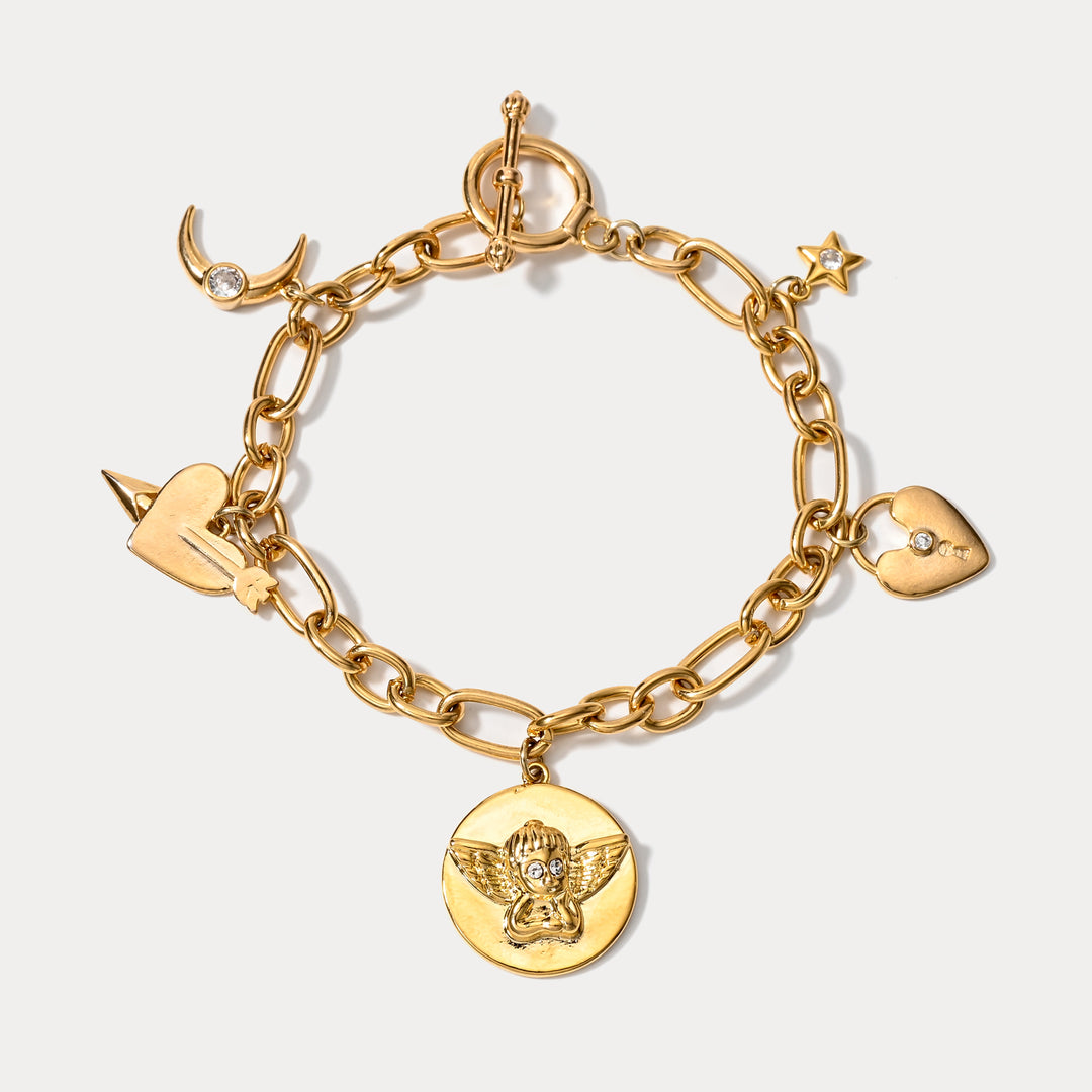Angel Charm Bracelet