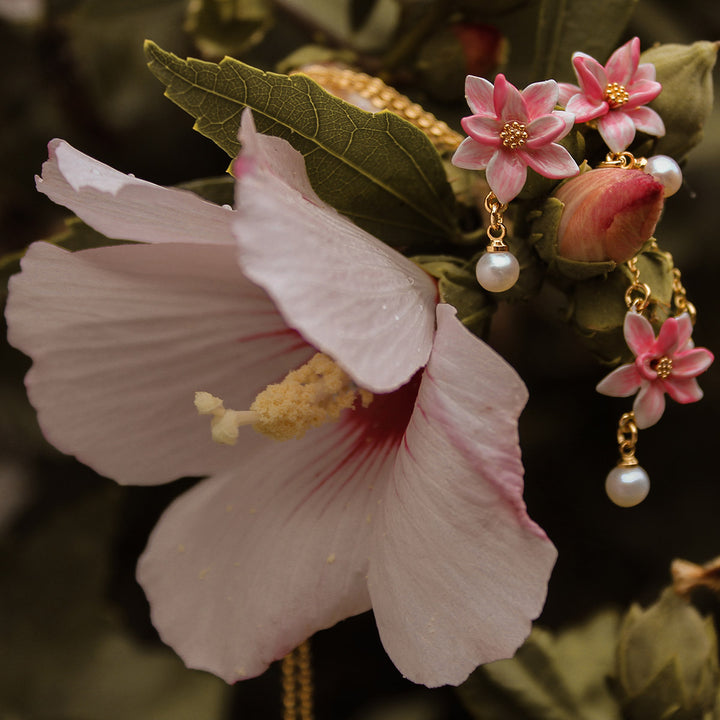 magnolia pearl earrings
